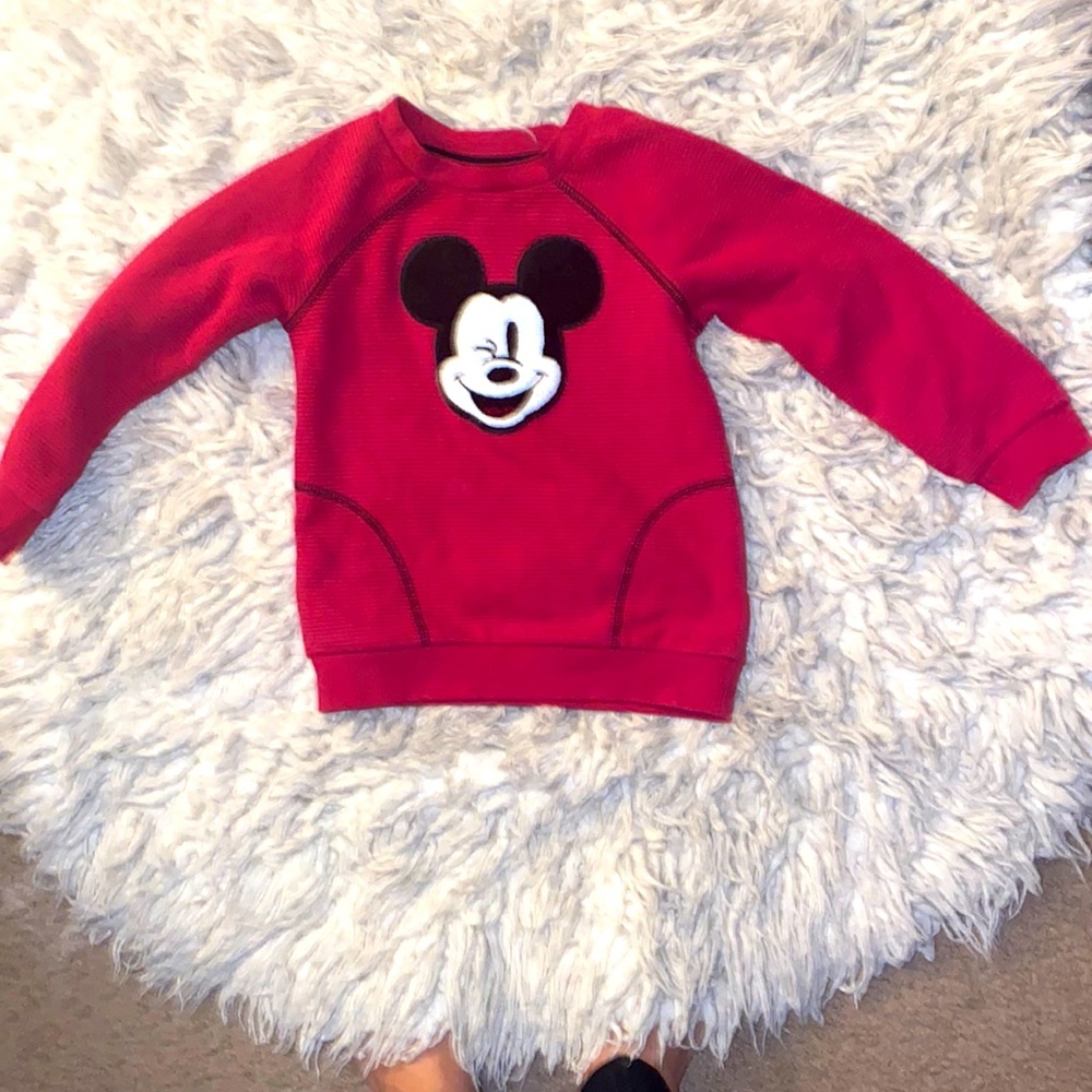 Toddler boy Mickey Mouse cotton sweater